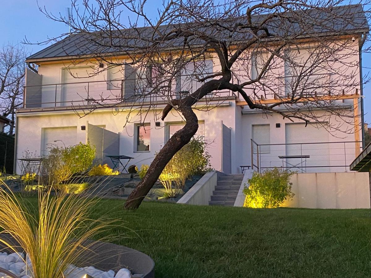 La Villa Perchee Calme, Sauna, Parking Prive Saint-Prix  Exterior photo